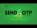Spring Boot Email OTP Verification | Send & Validate OTP via Gmail with Java Mail | Learn in public