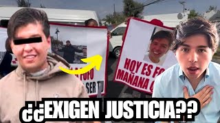 FAMILIARES Y AMIGOS DEL FOFO MARQUEZ HACEN MANIFESTACIÓN PAGADA PARA PEDIR JUSTICIA!!!