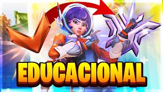 EDUCACIONAL con JUNO en ESPAÑOL (Unranked a GM #1) || Sesuko Overwtach 2