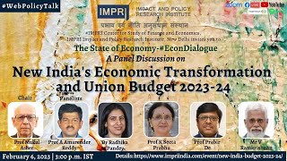 New India’s Economic Transformation and Union Budget 2023-24 | Panel Discussion #EconDialogue HQ