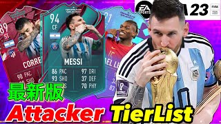 【FIFA23】最新版アタッカー全選手TierList紹介！【ティアリスト】