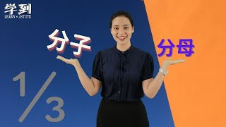 【数学】认识分子和分母 |【学到】|  BRIDGET