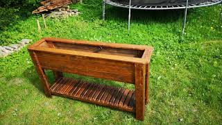 Plantekasser / plant box / Viking wood