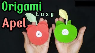 Origami Apel//how to make origami easy