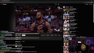 LosPollosTV reacts to LeBron's best play on every NBA star but the stars get increasingly older