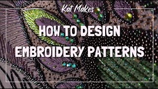 How to Design Embroidery Patterns: Learn Tambour Embroidery Chapter 5