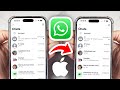 How To Transfer WhatsApp From iPhone To iPhone - Full Guide