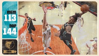Memphis Grizzlies vs New Orleans Pelicans Team Highlights | February 16, 2021 | NBA Season 2020-21