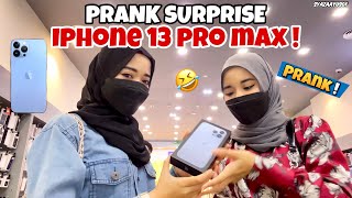 PRANK SURPRISE KAN FAYUSOF IPHONE 13 PRO MAX 🤩