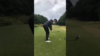 FORE LEFT!!!!! Golf Instructor Embarasses Himself.... #shorts #youtubeshorts