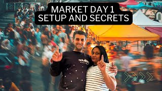 First Day at the Market! Tips \u0026 Tricks for New Stall Owners @JoburgCoupleZA