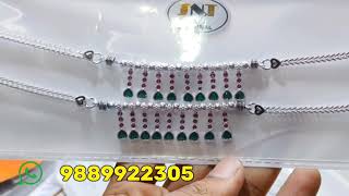 😻 fancy payal design silver fancy payal design for girl