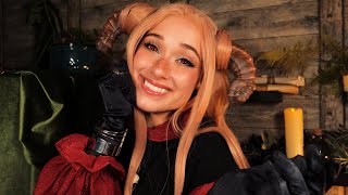 ASMR Silly Tiefling Thinks You're Really Cool 💗 Showing You Her Trinkets 👑 Layered Sounds