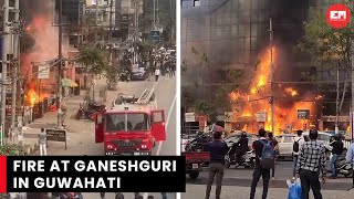 Fire breaks out at restaurant in Guwahati’s Ganeshguri area, locals highlight several anomalies