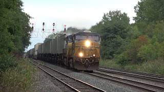 CSX Number One Train Top Priority Q001 Heads West