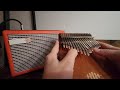 moozica eqx series professional electric kalimba 17 keys sound test