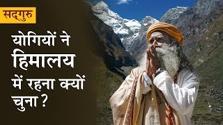 योगियों ने हिमालय में रहना क्यों चुना? The Himalayas - Sadhguru [Hindi Dub]