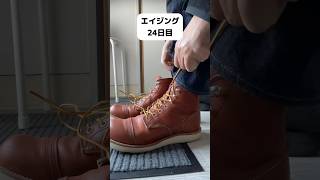 【エイジング24日目】レッドウィング8089オロレガシーのアイアンレンジャー #redwing