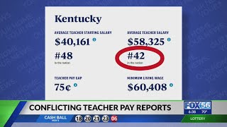 Conflicting reports released on Kentucky teacher pay