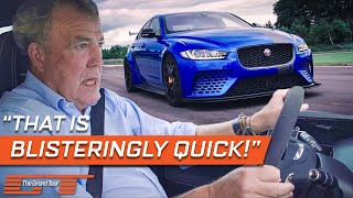 Jeremy Clarkson Tests The New VS Old Jaguar XE | The Grand Tour