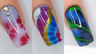 Blooming gel nail art | Easy nail art designs ❣️💅🧿 #nails #nailart #naildesign #bloomingnailart