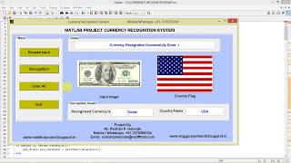 Currency Recognition Using Image Processing Matlab Project with Source Code