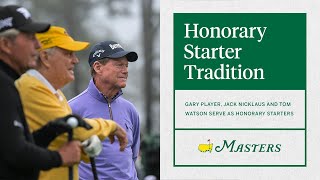 2022 Honorary Starters at the Masters