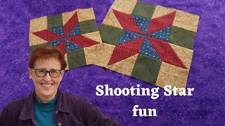 Shooting Star Quilt Block