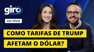 🔴 Dólar em queda, inflação dos Estados Unidos e tarifas de Trump no radar do mercado