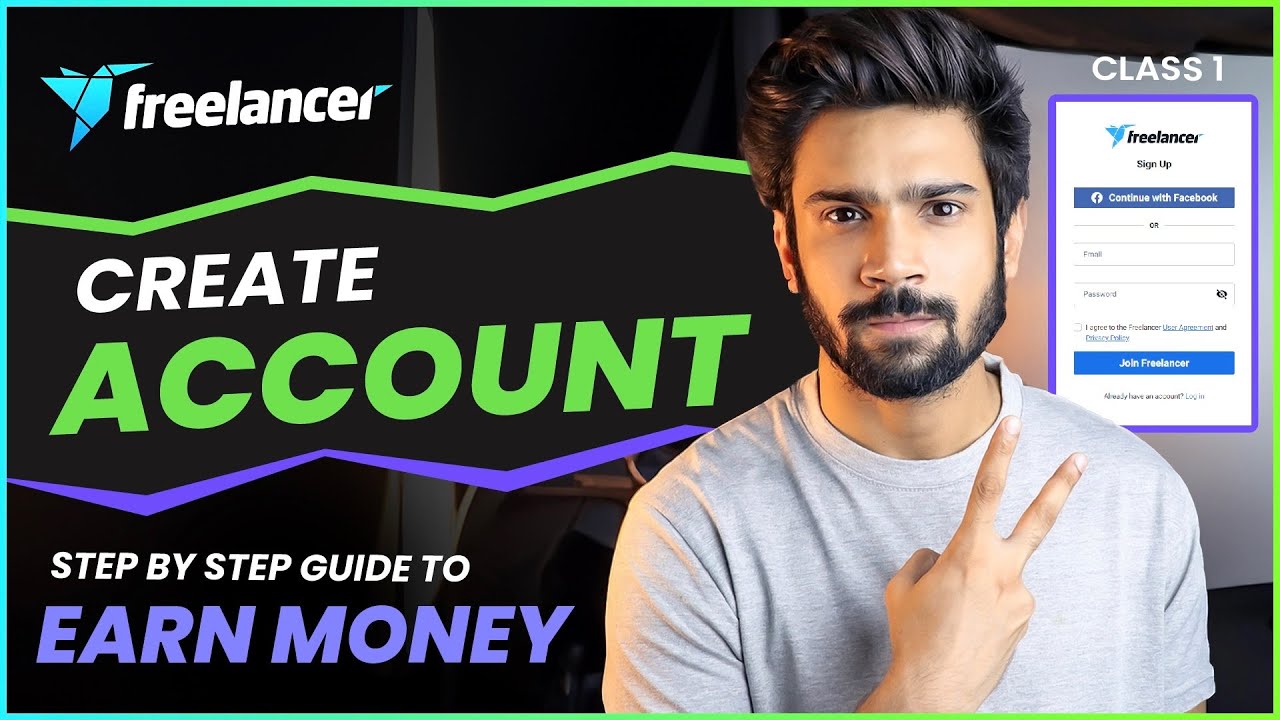 How To Create Freelancer Account | Freelancer Account Kaise Banaye ...