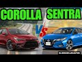 TOYOTA COROLLA VS NISSAN SENTRA ¿CUAL ES MEJOR?