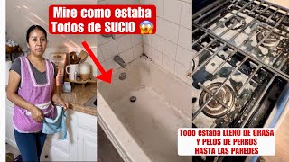 limpieza extrema, ESTA CASA ESTBA LLENA DE PELOS DE MASCOTAS, LA COCINA CON GRASA Y EL BAÑO CON MOHO