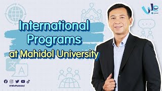 International Programs at Mahidol University | Nous Space