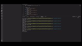 ( PYTHON PROGRAMMING) ACT LAB 3,4 and 5