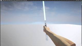 UE4 Leap Motion LightSaber Test