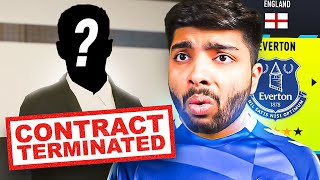 I TERMINATED HIS CONTRACT!!😱 - FIFA 22 EVERTON CAREER MODE EP4