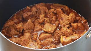 Belizean Stew Pork Recipe