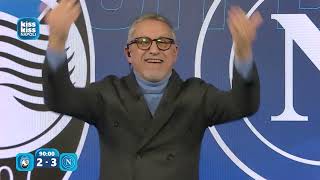 ATALANTA - NAPOLI 2:3 | LIVE REACTION CARLO ALVINO | KISS KISS NAPOLI