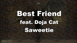 Karaoke♬ Best Friend feat. Doja Cat - Saweetie 【No Guide Melody】 Instrumental