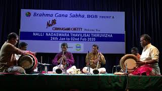 Nadhaswara Thavilisai Festival 2020 @ Brahma Gana Sabha— 1 Feb 18.30 — #2/3