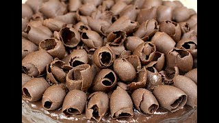 RASPAS DE CHOCOLATE COMO FAZER DE MANEIRA FÁCIL - Isamara Amâncio