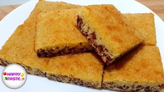 เค้กกล้วยตาก อร่อย ทำง่ายๆ dried banana cake| happytaste