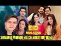 Shivangi Joshi Celebrating Eid With Jannat Zubair,Faisu And More| Mohsin Khan Eid Mubarak Video