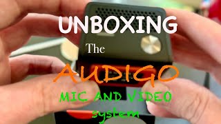 *Unboxing* The Audigo microphone video/audio device!!￼