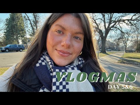 Vlogmas Day 5&6 – Grocery shopping, Cooking, and Holiday movies