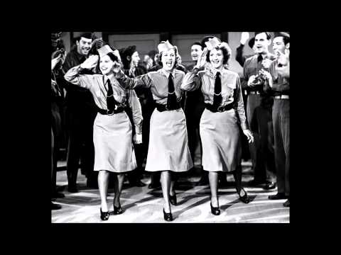 The Andrews Sisters - Boogie Woogie Bugle Boy (1941) - YouTube