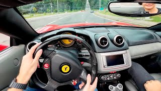 I accelerated a FERRARI on the streets of RS