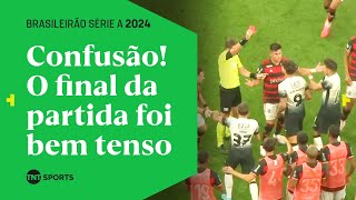 ENTRADA DURA DE YURI ALBERTO RENDE TRETA E 3 EXPULSÕES NO FINAL DE CORINTHIANS 2X1 FLAMENGO! Confira