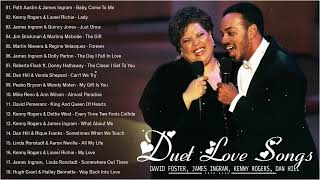 Duet Love Songs | David Foster, James Ingram, Kenny Rogers, Mariah Carey | Best Love Songs 80's 90's