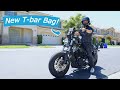 My New T-Bar Bag For My Harley Rocks! [Tbar Bag By Kemimoto]